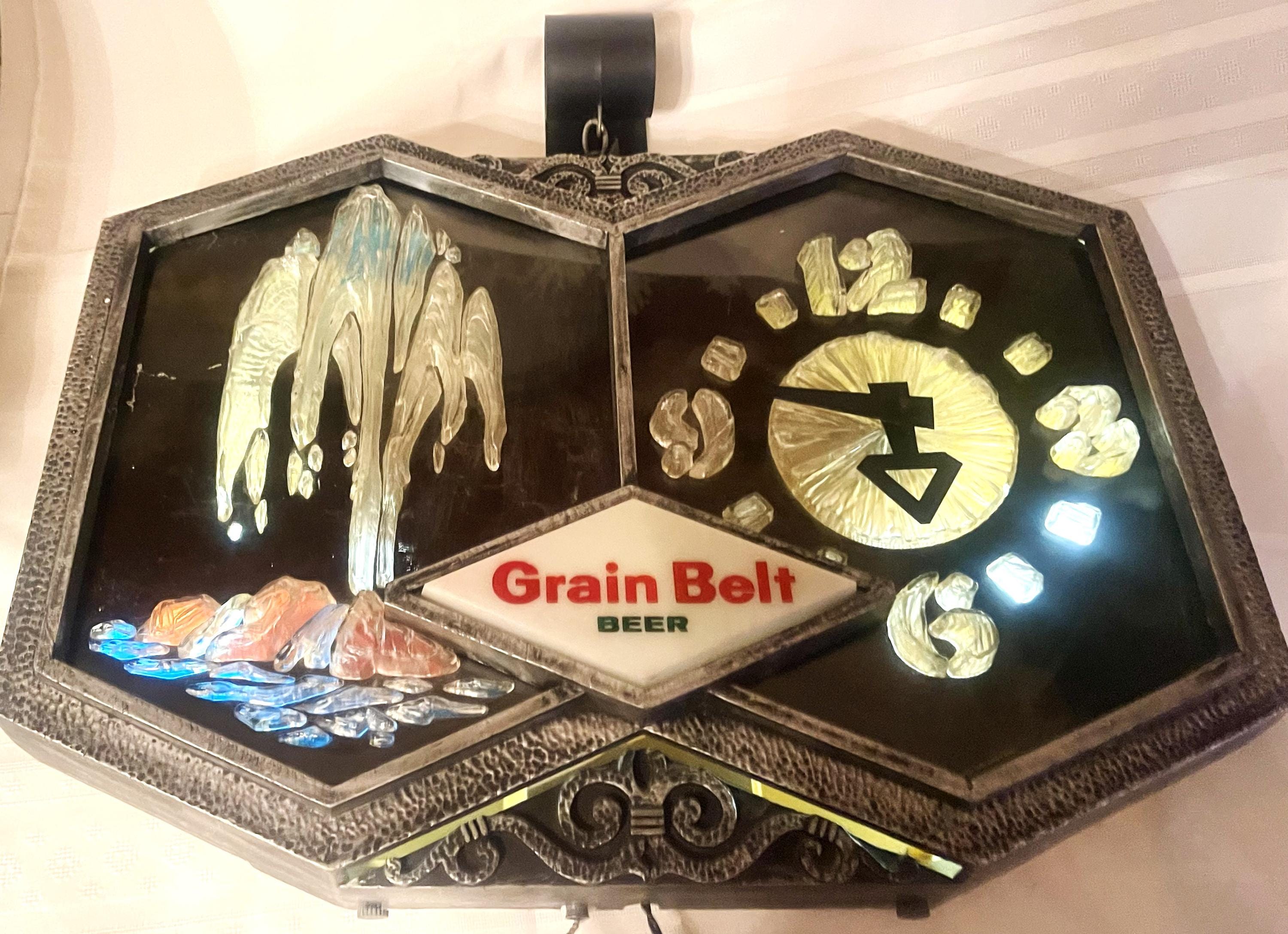 Vintage Grain Belt Beer Signs - Etsy