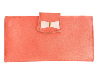 1960s pink wallet / rolf's cowhide