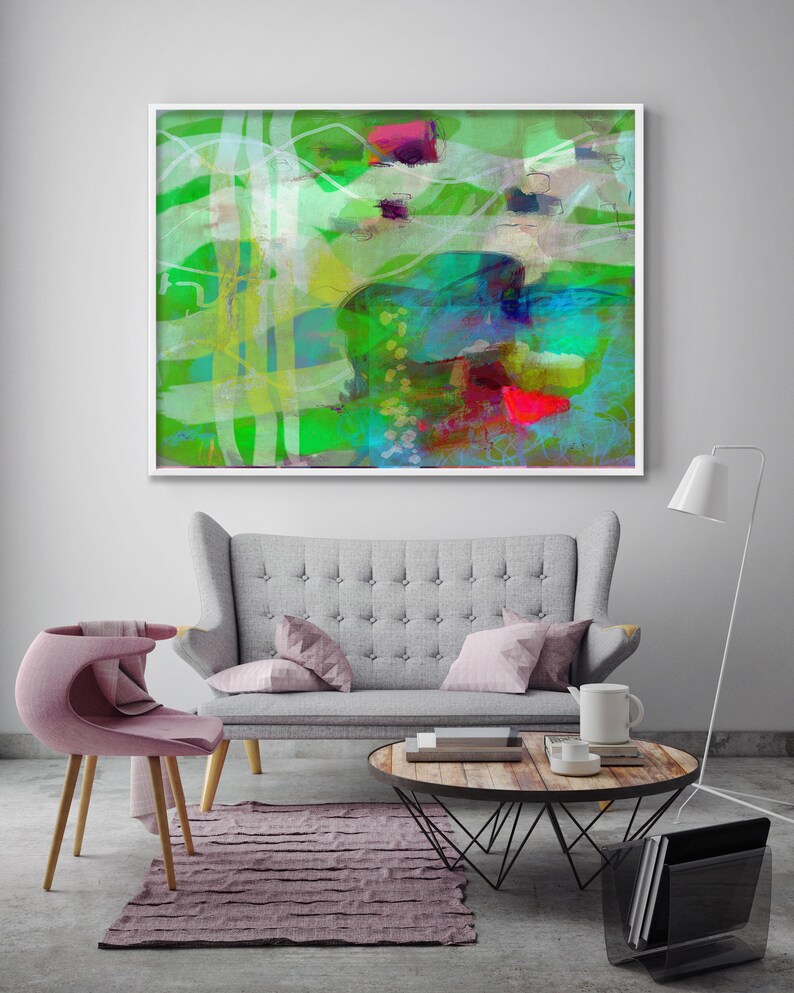 PRINTABLE Modern Abstract Wall Art Digital Download Wall Art Etsy