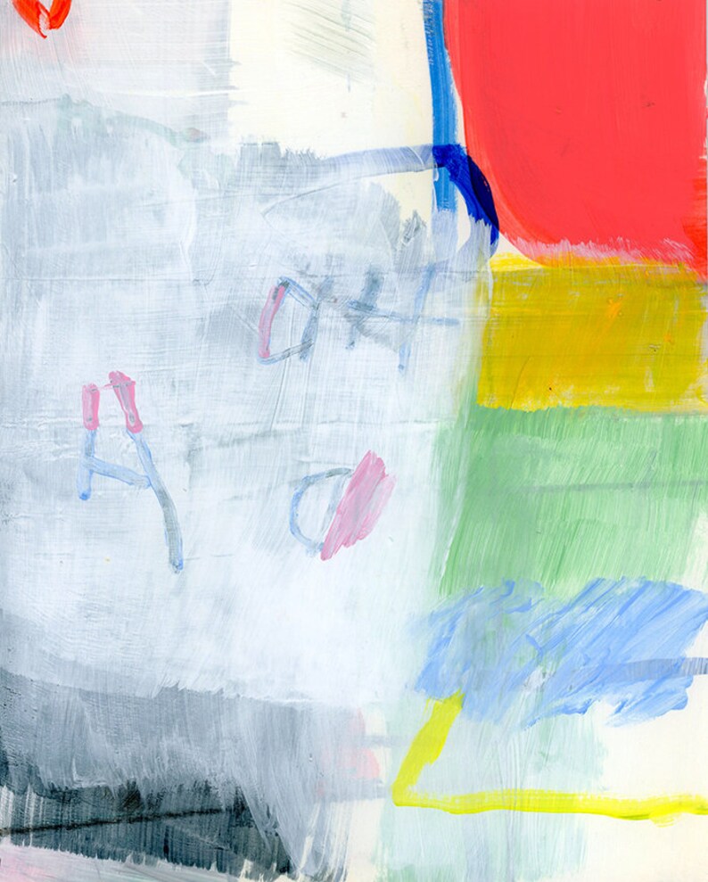 Abstract Art Print ABSTRACT PAINTING Set of 4 PRINTS Etsy