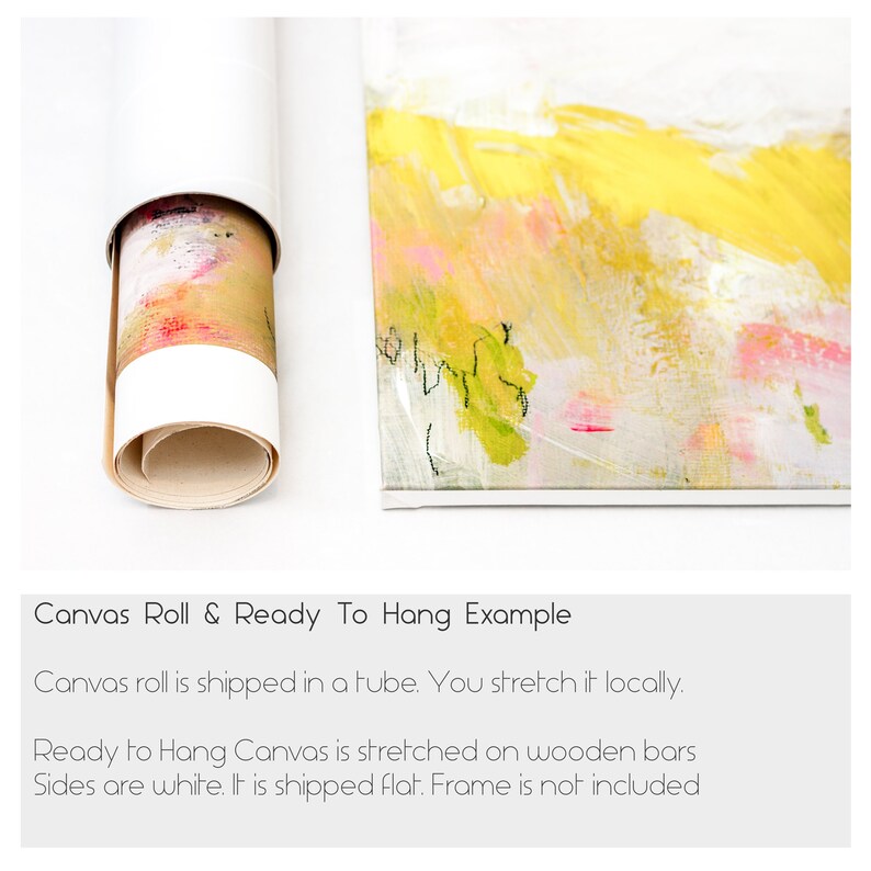 Abstract Painting Large Wall Art Abstract Art Print Pastel Etsy