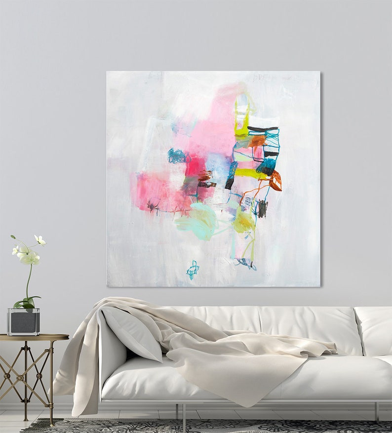 Colorful Painting Print Abstract Art Nursery Wall Art Gift Etsy Australia