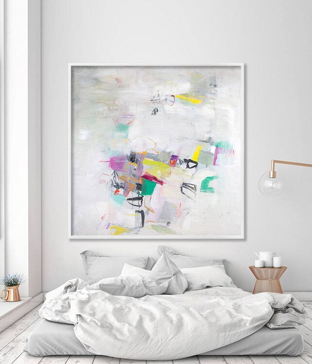 Abstrakte Malerei-Druck Schlafzimmer Kunst Wohnzimmer | Etsy Abstrakte Malerei-Druck Schlafzimmer Kunst Wohnzimmer | Etsy