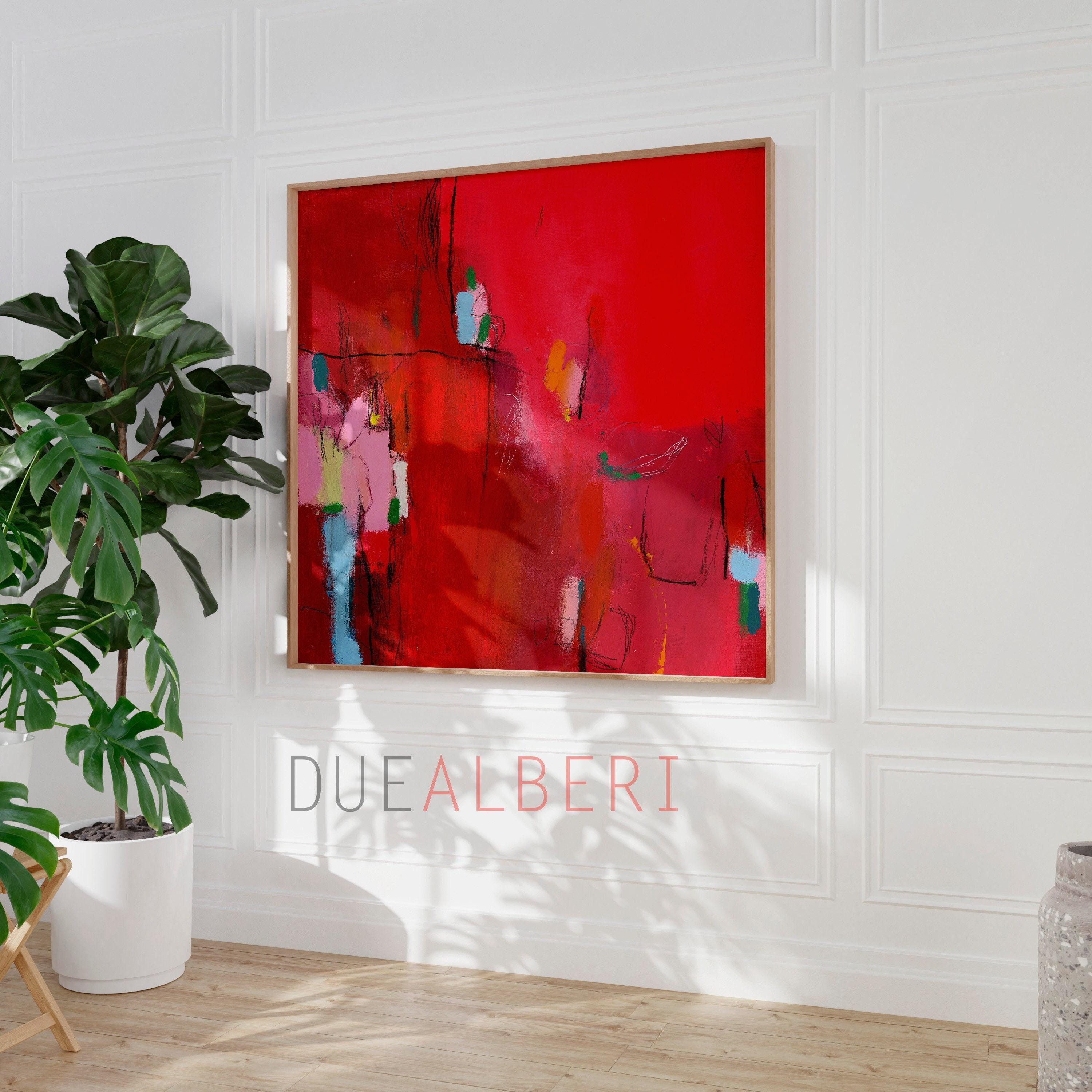 版画　作者不詳　サイン有　ジクレー　寂しい赤いサイ　名品　P193 版画 作者不詳 サイン有 ジクレー 寂しい赤いサイ 名品 P193 版画 作者