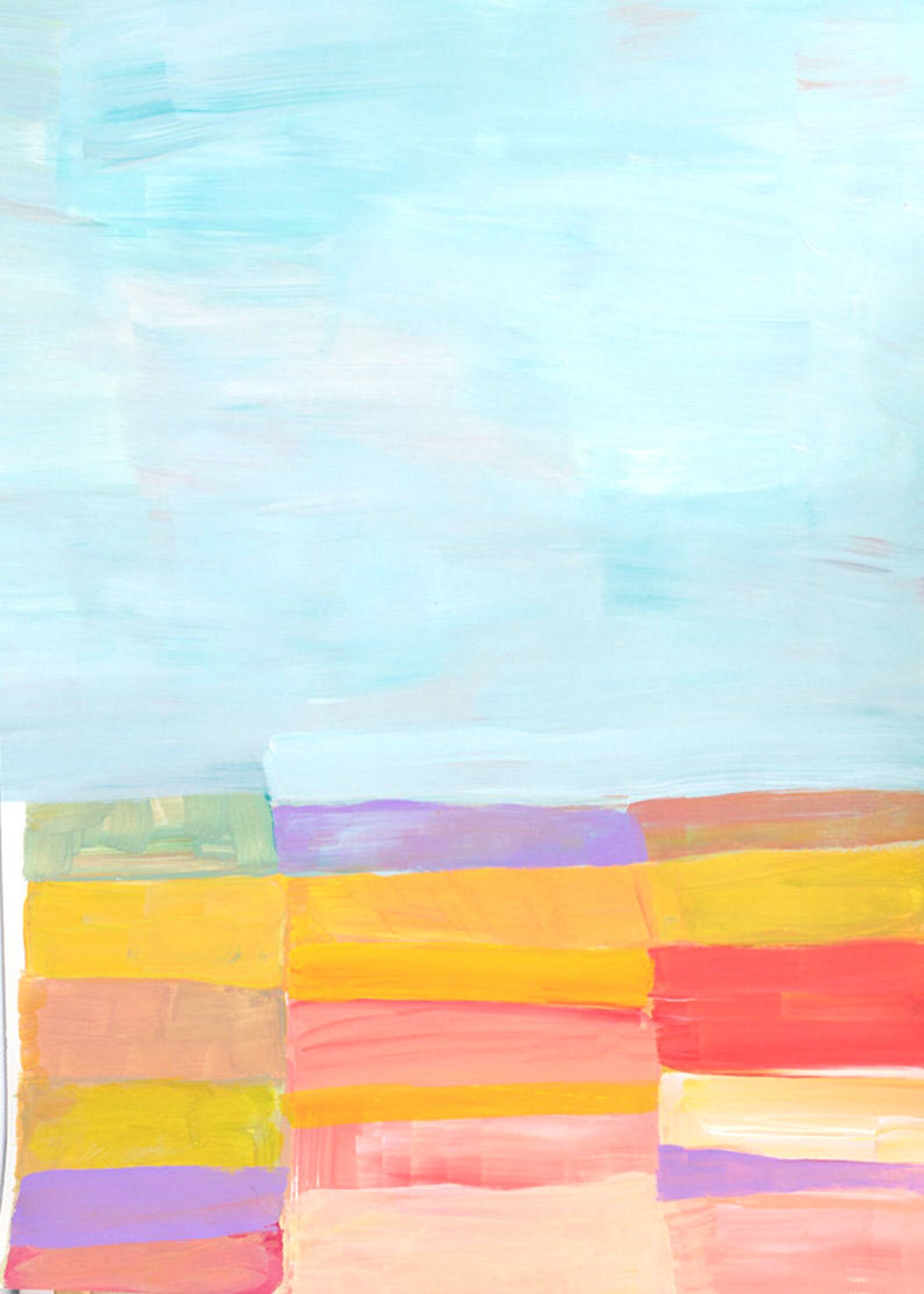 Set of 2 Large Abstract Painting Print Large Wall Art Etsy