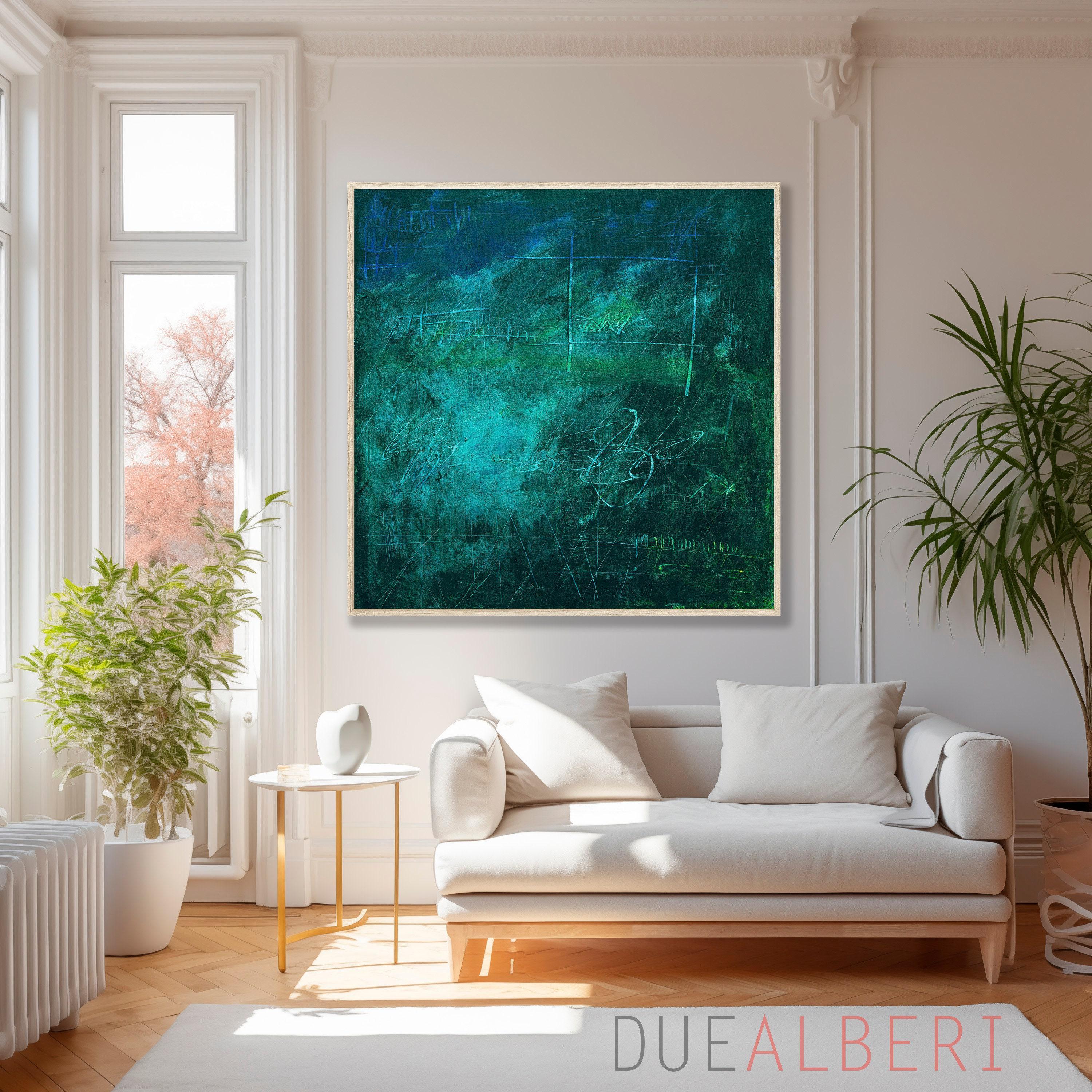 Art Wall: A Masterpiece Of Floral Vibrancy And Expressive Warmth. Interior Decor, Canvas Art Design, Art Apartment Decoration, Office Wall Art. Size: 69x46 Cm (27x18 Inch