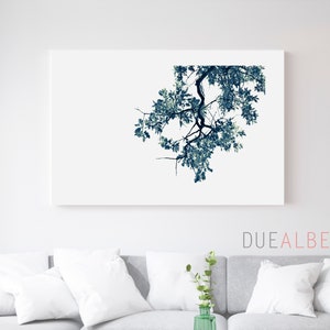 wall decor oak tree print gifts, Large wall art black and white poster, nordic black and white nature art, large wall art, living room art image 2