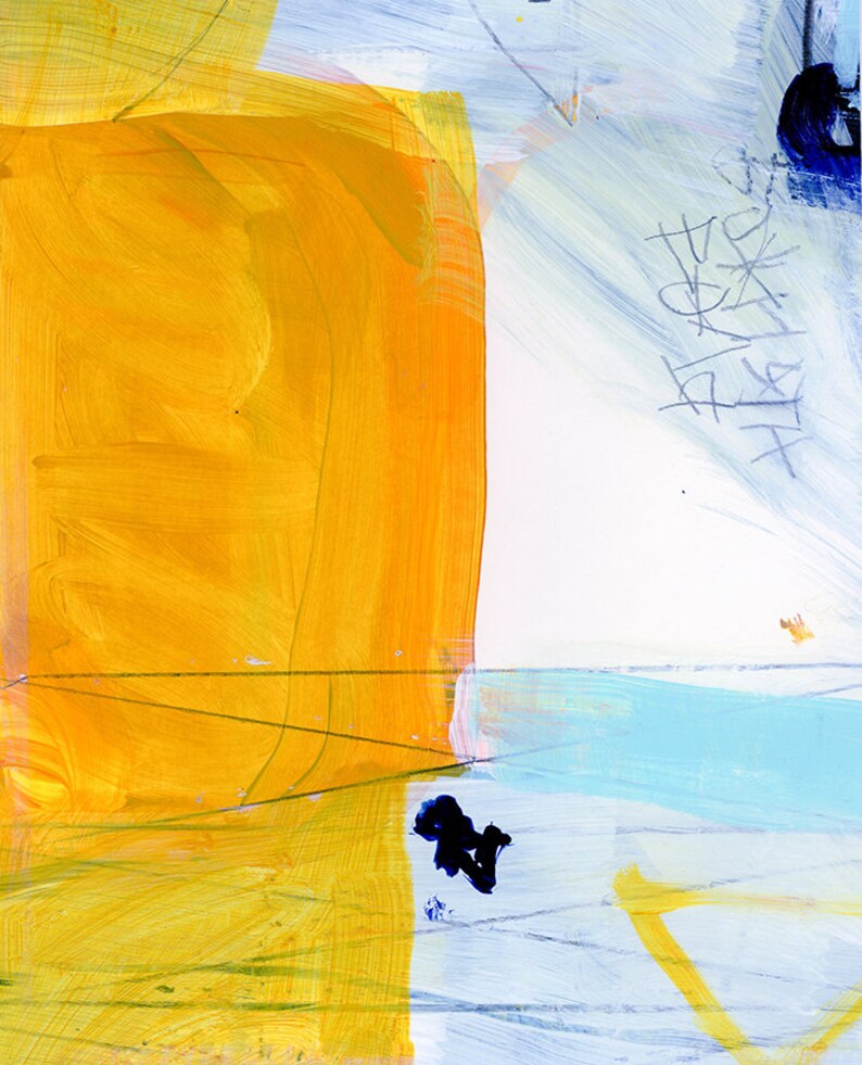 ABSTRACT PAINTING Set of 4 Prints Abstract Art Prints Etsy