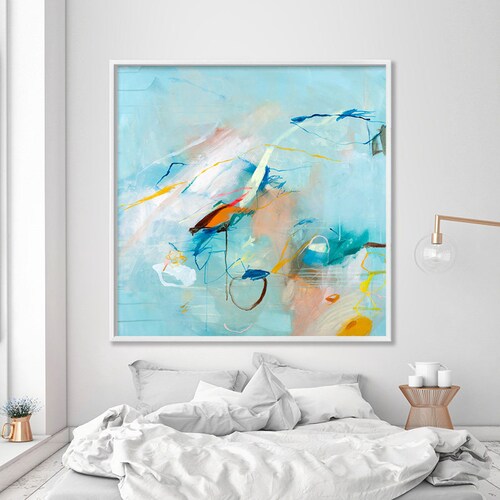 Modern Art Abstract Painting on Canvas Abstract Art Painting Etsy