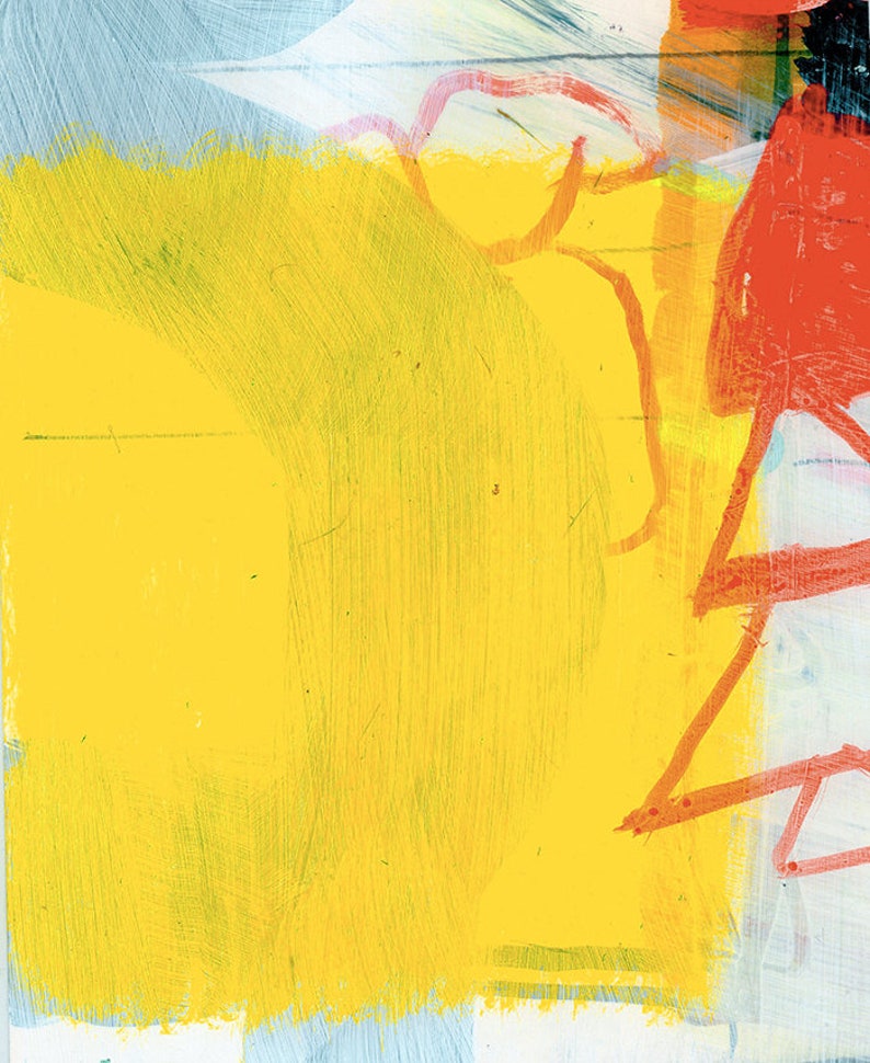 Abstract Art Print ABSTRACT PAINTING Set of 4 PRINTS Etsy