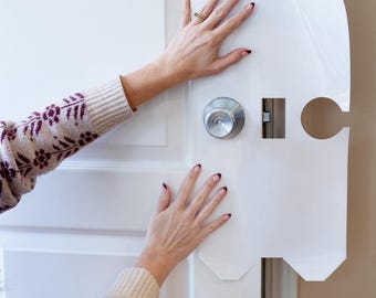 DoorEdge Defender Door Protector, Door Edge Guard, Paint Protector, Smudge Guard