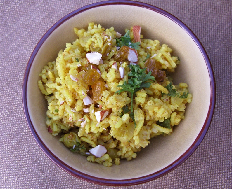 Deb's Indian Spiced Rice, PDF Recipe image 2
