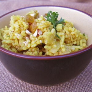 Deb's Indian Spiced Rice, PDF Recipe image 1