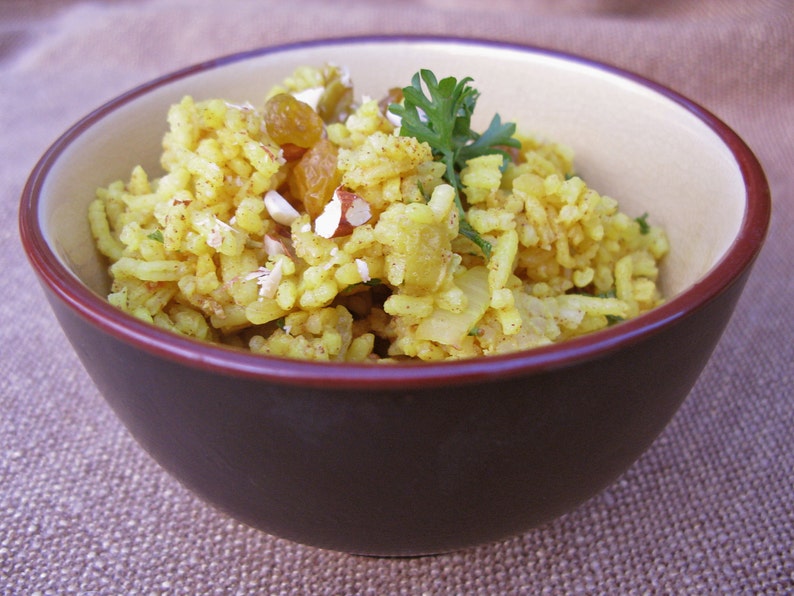 Deb's Indian Spiced Rice, PDF Recipe image 1