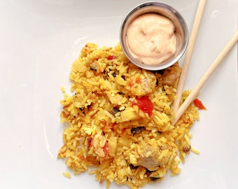 Pineapple Fried Rice Copycat Recipe, PDF Recipe