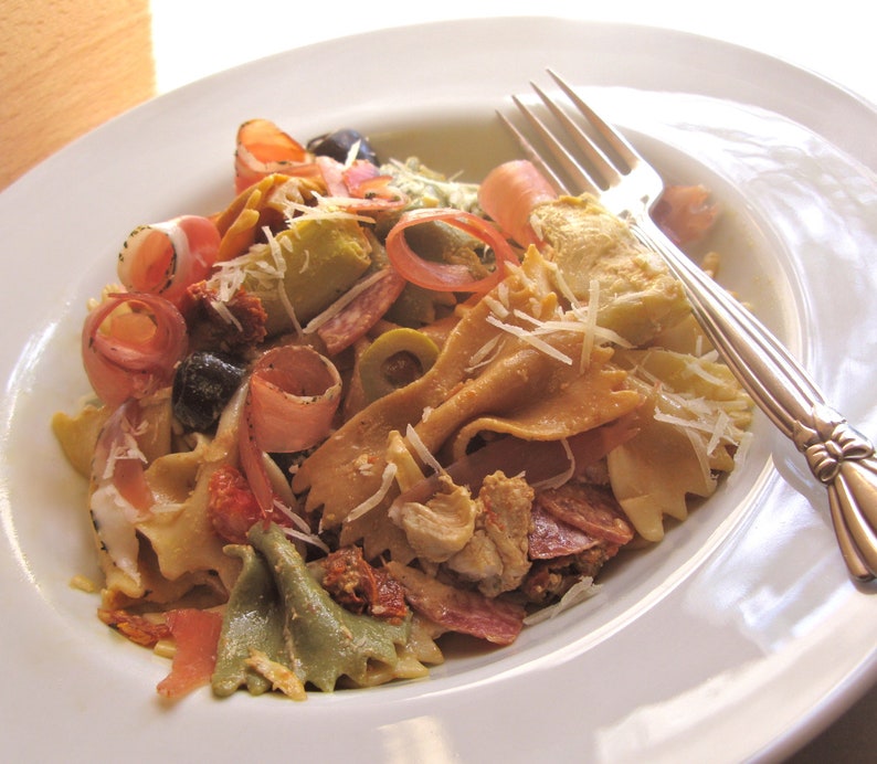 My Pancetta Pasta Salad, PDF Recipe Etsy