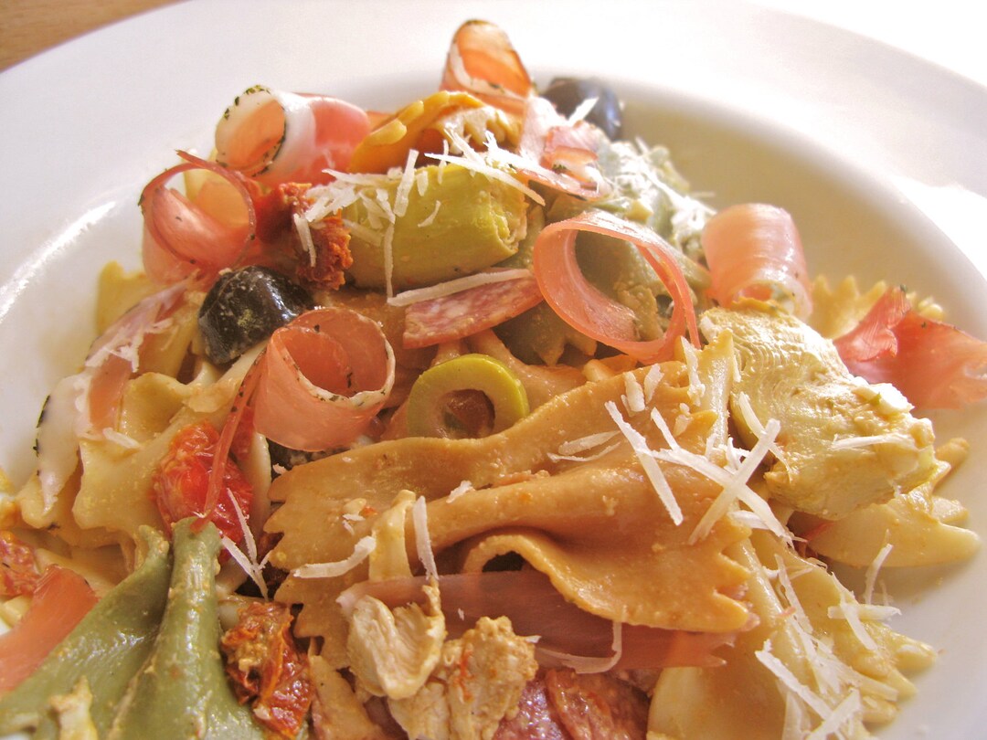 My Pancetta Pasta Salad, PDF Recipe Etsy