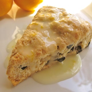 Lemon Blueberry Scones, PDF Recipe