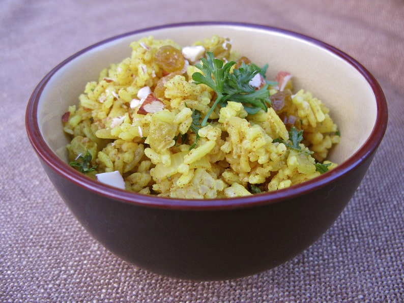 Deb's Indian Spiced Rice, PDF Recipe image 3