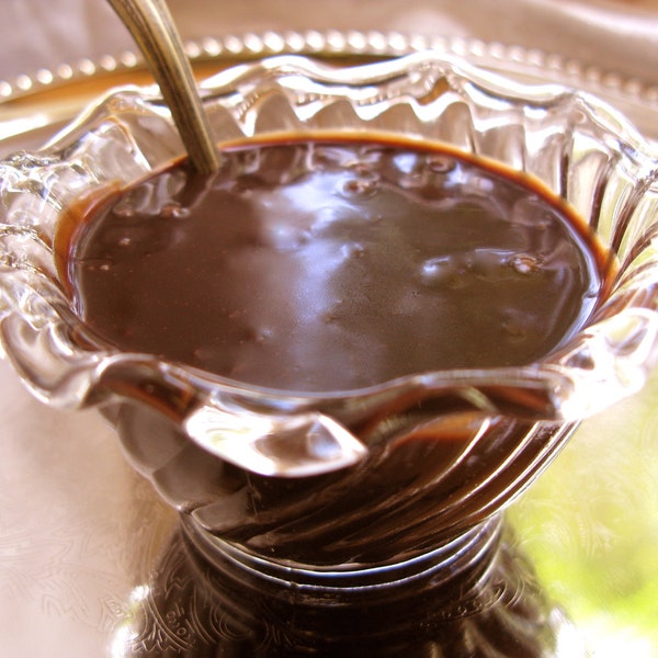 Homemade Chocolate Fudge Sundae Sauce, PDF Recipe