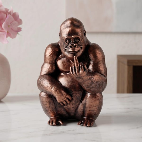 gorilla-middle-finger-etsy-espa-a