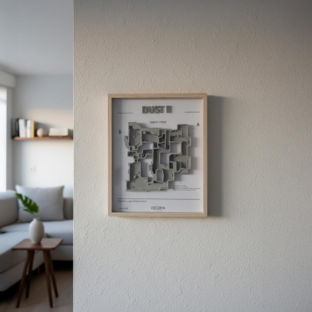 Counter Strike 2 - 3D Map Collection | Dust 2 - Etsy