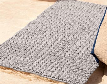 Patroon gehaakt tapijt Cosy Toesies (pdf) – badmat voor beginners, digitale download