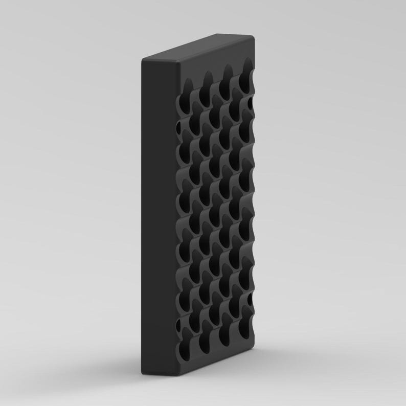 ER11 Collet Holder Wall Mount Rack – Holds 39 ER11 Collets – 3D Printed ...