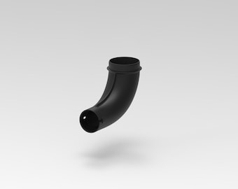 Dewalt 735x Thickness Planer 4 Inch Dust Hose Adapter | 3D Printed PLA Exhaust Elbow | Planer Dust Collection Fitting