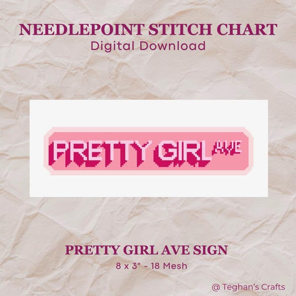 Pretty File. Sign Pretty Girl Ave Sign - Etsy