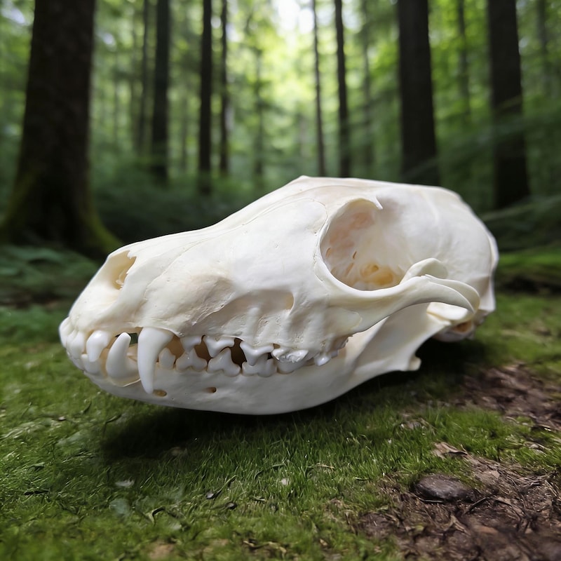 Fox Roting Skull Fox Skull - Etsy