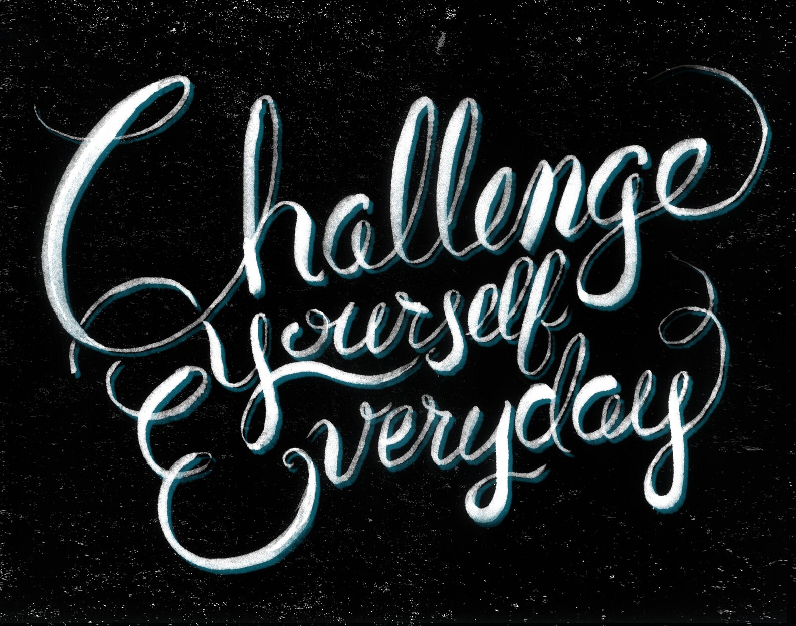 Challenge Yourself Everyday Poster 11x14 or 8x10 Inches - Etsy