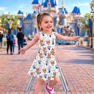 Nick en Judy-outfit, Zootopia-jurk, Disney-shirt volwassen kind, atletische set, Disney atletische set, atletische stof, Disney-outfit afbeelding 4