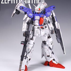 Gundam RX-78GP01 Zephyranthes Figure | 1/100 Scale | 3D Print File Model Download 3D Printing Stl image 4