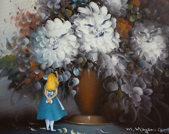 Alice in Wonderland Parody Painting Print