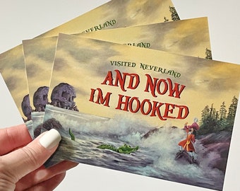 Captain Hook Postcard