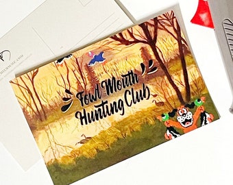 Duck Hunt Postcard