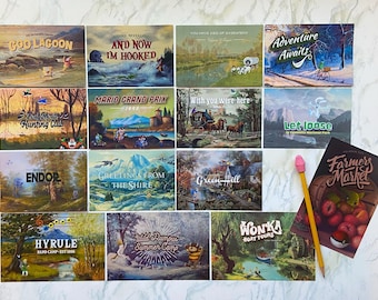 Parody Art Postcards - Choose your design