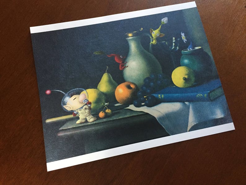 Pikmin Parody Painting Print image 2