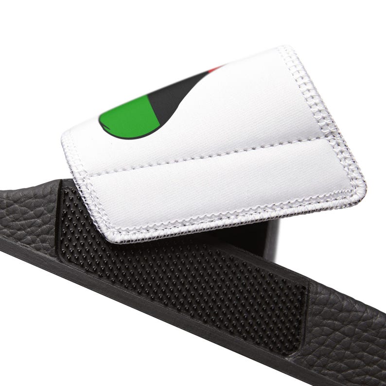 Women Flip Flop Slides, Juneteenth Heart to Hand Design, Comfortable Removable Strap Sandals image 6