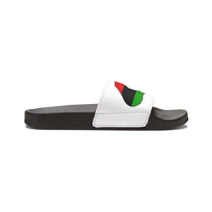 Women Flip Flop Slides, Juneteenth Heart to Hand Design, Comfortable Removable Strap Sandals image 5