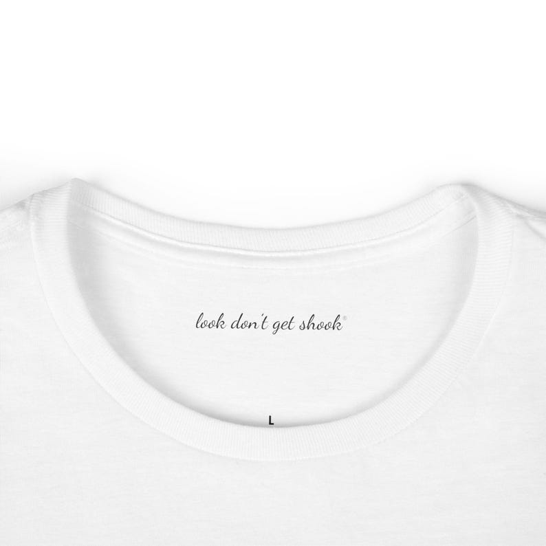 Juneteenth Freedom Women's Cotton Tee, Pan African Colors, Hand to Heart Design image 3