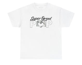 Camiseta Super Grand Pop con diseño de Corazón a Manos