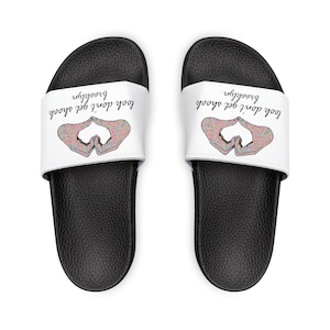 Brooklyn Women Theme Slides, Hand to Heart Design with Removable Straps image 13