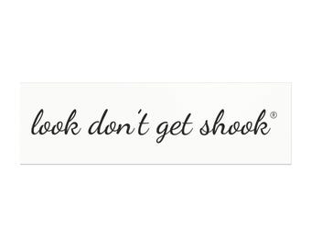 Matte Car Magnet, Minimalist Script, Weatherproof, Removable Vinyl Magnet