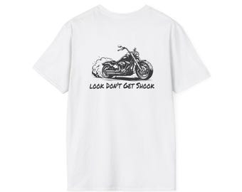 Motorcycle Silhouette Short Sleeve Soft T, Graphic Design
