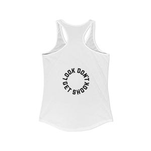 Racerback Tank Top, Featuring Circular Back Design image 1