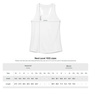 Racerback Tank Top, Featuring Circular Back Design image 3