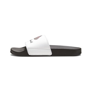 Brooklyn Women Theme Slides, Hand to Heart Design with Removable Straps image 2