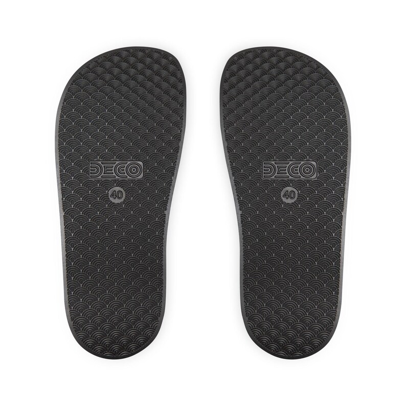 Women Flip Flop Slides, Juneteenth Heart to Hand Design, Comfortable Removable Strap Sandals image 2